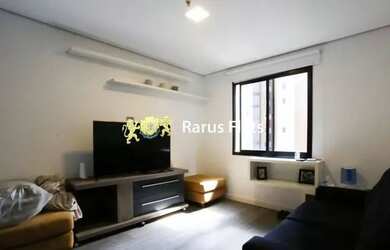 Imagem: O studio possui 1 Dormitório, 1 Banheiro, 1 Vaga na garagem