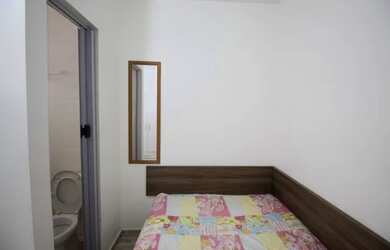 Imagem 13: Linda Suíte Ao Lado Metrô Perto Sp Expo Quarto Mobiliado Zona Sul Frigobar Tv Cama Casal