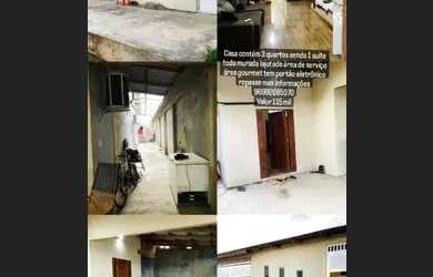 Imagem: A casa possui 3 Dormitórios, 2 Banheiros, 1 Vaga na garagem