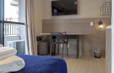 Imagem 6: Studio com 1 dormitório para alugar, 24 m² por R$ 3.547,47/mês - Bela...