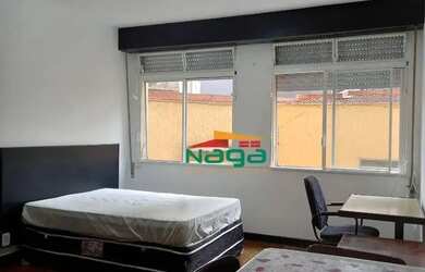 Imagem: A kitnet possui 1 Dormitório, 1 Banheiro, 37m² de Área e