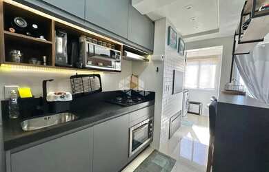 Imagem 11: Apartamento com 2 suítes lavabo, mobiliado e decorado com vista para...