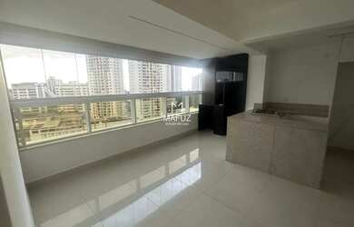 Imagem: O apartamento possui 1 Dormitório, 1 Banheiro, 2 Vagas na garagem