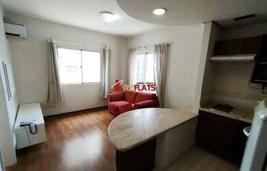 Imagem: O studio à venda possui 1 Dormitório, 1 Banheiro, 1 Vaga na