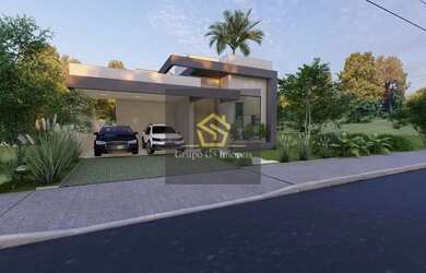 Imagem: A casa possui 3 Dormitórios, 4 Banheiros, 4 Vagas na garagem