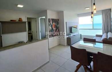 Imagem: O apartamento possui 1 Dormitório, 1 Banheiro, 1 Vaga na garagem