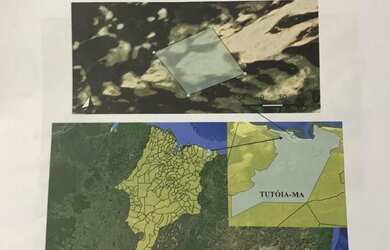 Imagem: O terreno possui 13.500m² de Área e está localizado em Calhau