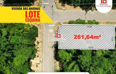 Imagem: O terreno à venda possui e está localizado em Ponta Negra