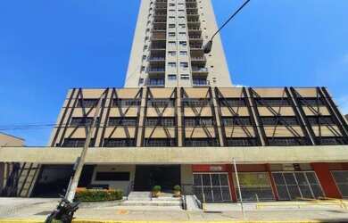 Imagem: O apartamento possui 1 Dormitório, 1 Banheiro, 1 Vaga na garagem