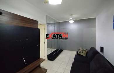 Imagem: O apartamento possui 1 Dormitório, 1 Banheiro, 1 Vaga na garagem