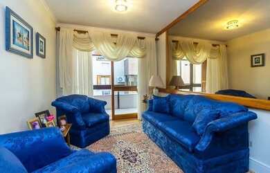 Imagem: O apartamento na cobertura possui 3 Dormitórios, 4 Banheiros