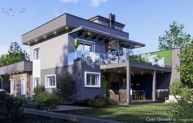 Imagem: A casa possui 3 Dormitórios, 2 Banheiros, 209m² de Área e