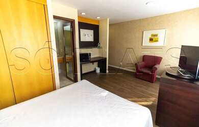 Imagem 3: Ótimo flat na Vl. Olímpia, próximo da Av Santo Amaro, Faria Lima. Com entrada imediata e s