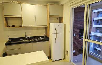 Imagem 5: Ap novo 1Q mobiliado c/sacada e garagem