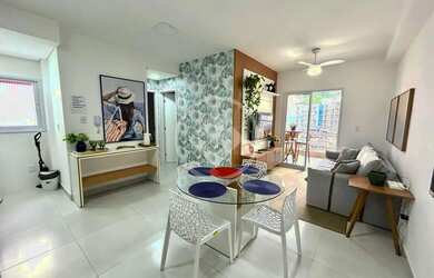 Imagem: O apartamento possui 2 Dormitórios, 2 Banheiros, 1 Vaga na