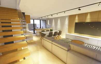 Imagem 2: Sobrado Geminado com 1 suíte s mais 2 quarto s à venda no bairro Floresta...