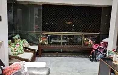 Imagem: O apartamento na cobertura possui 3 Dormitórios, 4 Banheiros