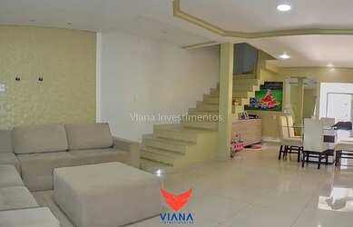 Imagem: A casa possui 3 Dormitórios, 5 Banheiros, 4 Vagas na garagem