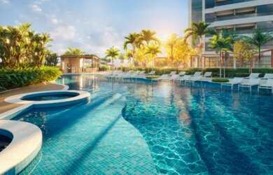 Imagem: O apartamento possui 3 Dormitórios, 3 Banheiros, 2 Vagas na