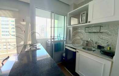 Imagem 2: Quality Bela Cintra, apto disponível para locação contendo 48m², 1...