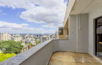 Imagem: O apartamento na cobertura possui 3 Dormitórios, 4 Banheiros