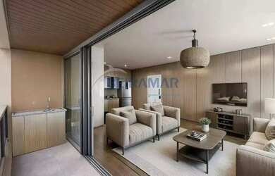 Imagem: O apartamento possui 4 Dormitórios, 4 Banheiros, 2 Vagas na