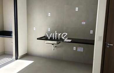 Imagem: O apartamento possui 1 Dormitório, 1 Banheiro, 1 Vaga na garagem