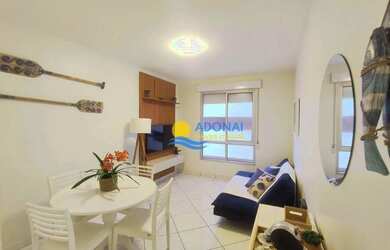 Imagem: O apartamento possui 1 Dormitório, 1 Banheiro, 1 Vaga na garagem