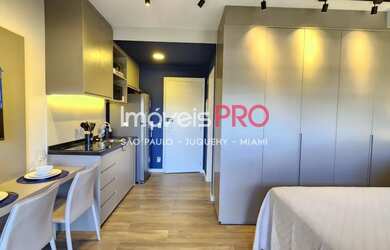 Imagem: O apartamento possui 1 Dormitório, 1 Banheiro, 27m² de Área