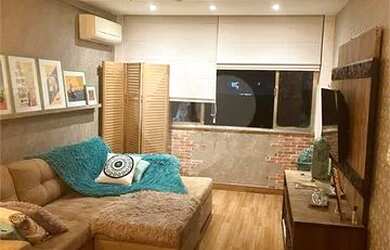 Imagem: O apartamento possui 2 Dormitórios, 1 Banheiro, 1 Vaga na garagem