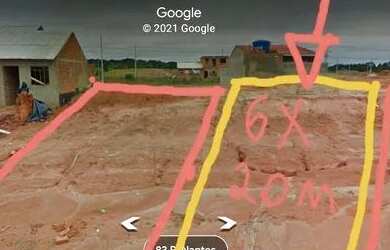 Imagem: O terreno à venda possui 160m² de Área e está localizado