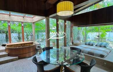 Imagem: A casa em condomínio possui 4 Dormitórios, 5 Banheiros, 5