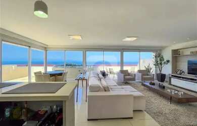 Imagem 10: ORLA DA BARRA LÚCIO COSTA COBERTURA DUPLEX FRONTAL MAR 3 QUARTOS 1 SUÍTE...