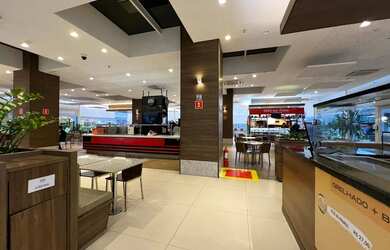 Imagem 10: Excelente Sala do Hangar Business Park, 55m², andar intermediário, piso porcelanato, boa i