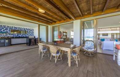 Imagem 11: Casa de luxo frente a praia e fundo lagoa em Praia dos Lagos - Interlagos- Bahia