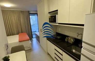 Imagem 8: ZN BARRA - Studio com Varanda , 22m², nascente, MOBILIADO, armários,...