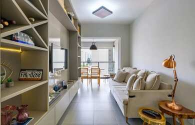 Imagem: O apartamento possui 2 Dormitórios, 2 Banheiros, 1 Vaga na