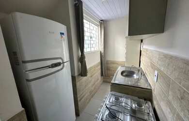 Imagem: A kitnet possui 1 Dormitório, 1 Banheiro, 20m² de Área e