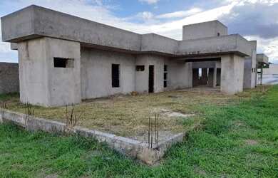 Imagem 1: Casa em fase de acabamento no Cond Alto da Boa Vista - CABV (aceito permuta