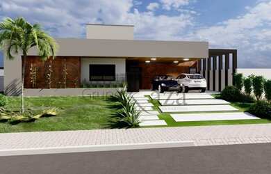 Imagem: A casa em condomínio possui 4 Dormitórios, 5 Banheiros, 4