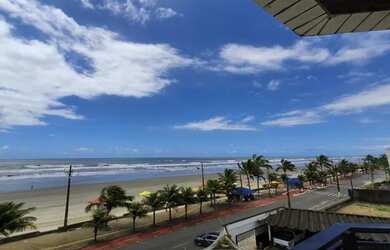 Imagem 3: Apartamento de frente para o mar, com sacada, 2 quartos - Jd. Santa Eugênia - Mongaguá