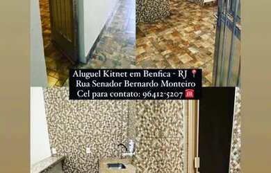 Imagem: O quarto e está localizado em Benfica, Rio de Janeiro para