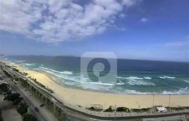 Imagem 2: ORLA DA BARRA LÚCIO COSTA COBERTURA DUPLEX FRONTAL MAR 3 QUARTOS 1 SUÍTE...