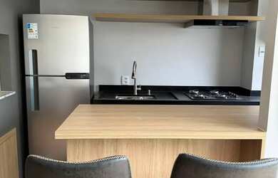 Imagem 3: Apartamento mobiliado com suíte, lavabo e churrasqueira no Quintal Moinhos Moinhos de Ven