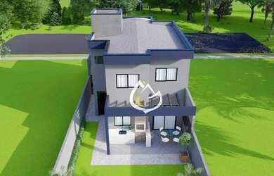 Imagem 1: Casa com 3 dormitórios à venda, 135 m² por R$ 980.000,00 - Residencial Terras da Estância