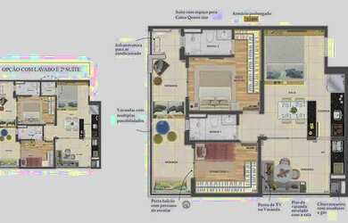 Imagem 3: Apartamento com 2 dormitórios, 75 m² - venda por R$ 1.000.000,00 ou...