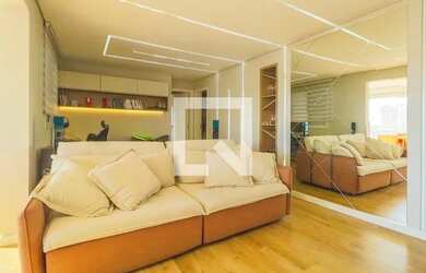 Imagem: O apartamento na cobertura possui 2 Dormitórios, 2 Banheiros