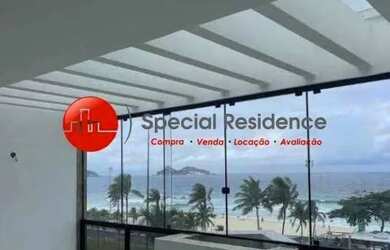 Imagem: O apartamento na cobertura possui 4 Dormitórios, 5 Banheiros