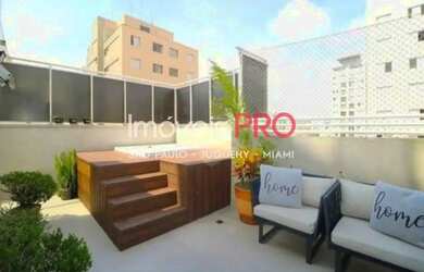 Imagem: O apartamento na cobertura possui 2 Dormitórios, 2 Banheiros