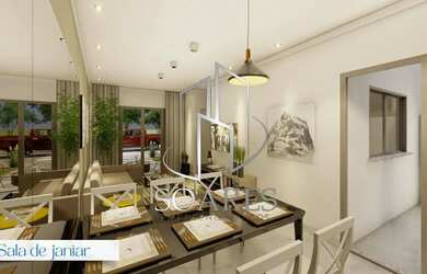 Imagem: A casa possui 2 Dormitórios, 1 Banheiro, 1 Vaga na garagem